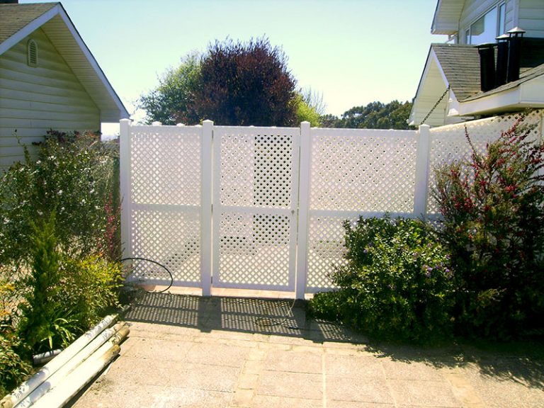 Treillage de PVC Blanco (quiebra vista) – Las Américas