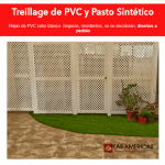 Treillage de PVC las Americas