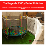 Treillage de PVC las Americas